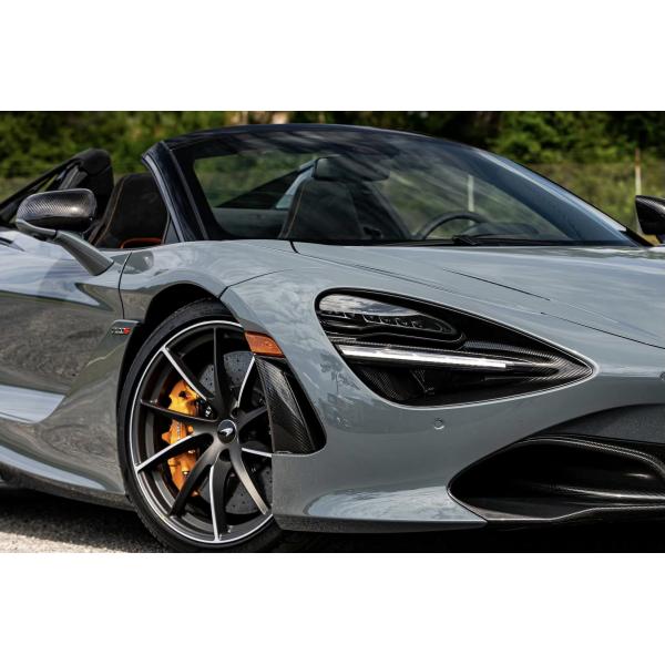 40mm Carbon Fiber Headlamp Guard 720S Carbon Fiber OEM Headlamp Guard