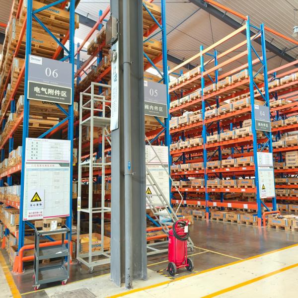 Grey Customized Warehouse Storage Racks For Industrial Storage Solutions