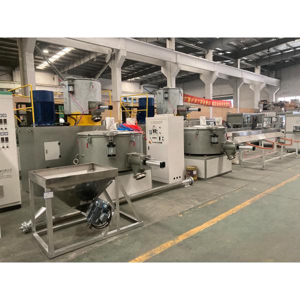 55kw Plastic Raw Material Mixing Machine Stsainless Steel 1000kg/H For PVC Resin