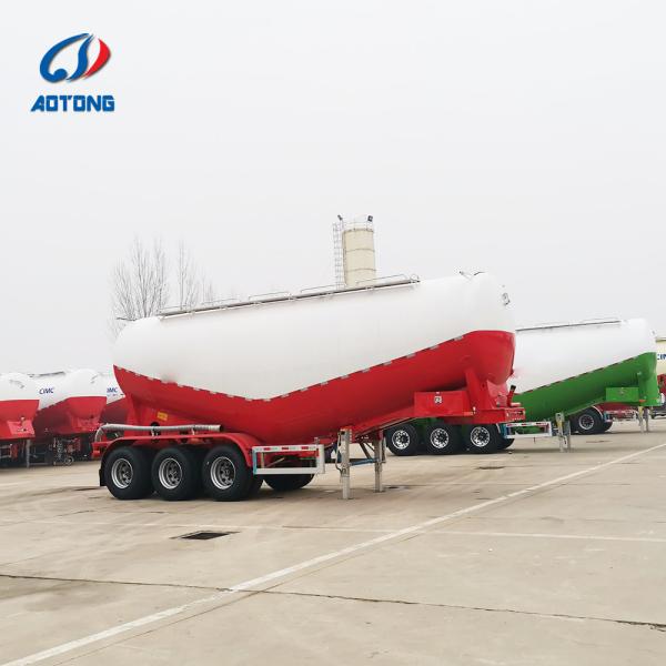 Tri Axle Stainless Steel Tanker Trailer 40000L-50000L Capacity