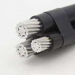 Aluminum Overhead 1 Core ABC Cable Alu Pre Assemble 3x50mm² Low Voltage