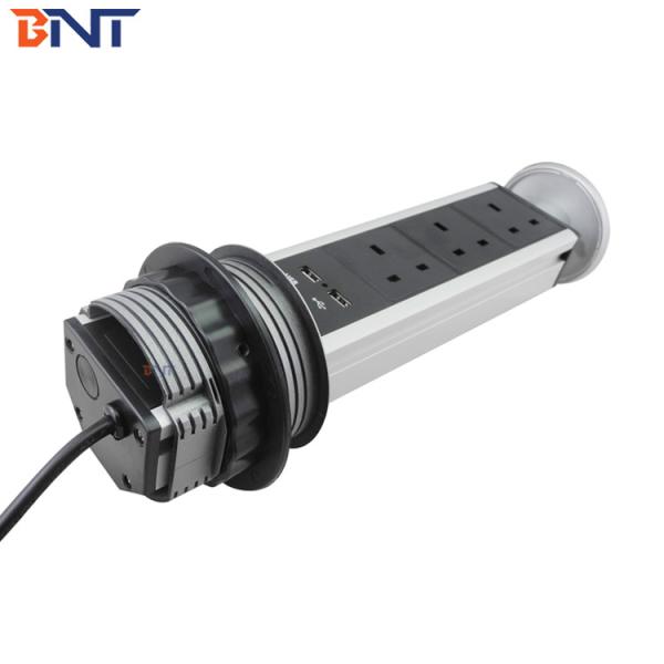 BNT Kitchen pop up desktop socket with UK standard power for kitchen