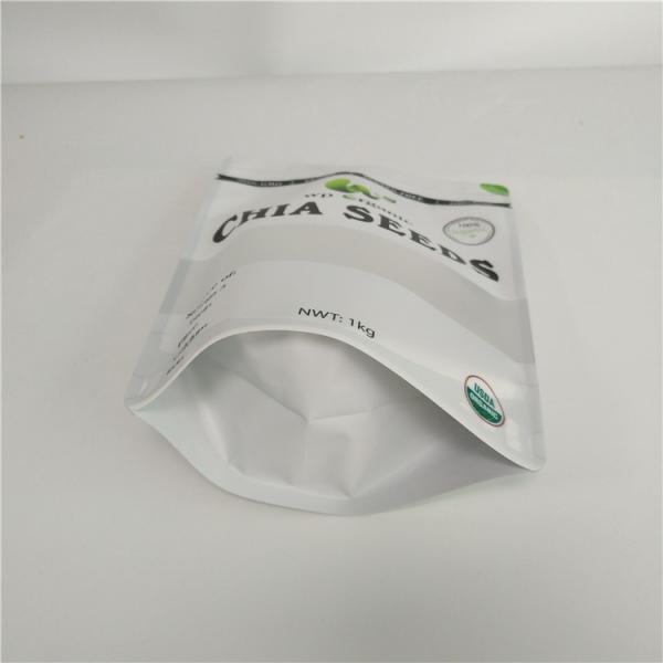 Os sacos plásticos de alumínio do alimento de petisco secaram o empacotamento de alimento para especiarias das sementes do arroz dos peixes