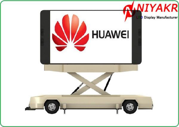 Anti UV RGB 10mm Truck Mounted Led Screen High Brightness 7000 Nits