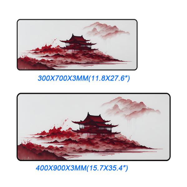 Professional Game Player Eco-Friendly Rubber Mouse Mat for Office Computer Gaming