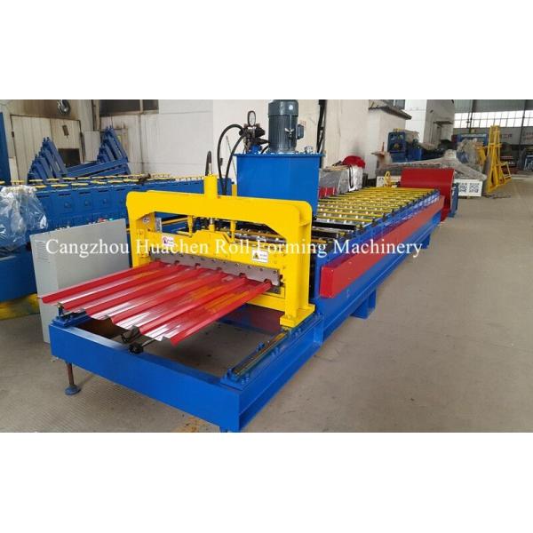 High Speed Steel Roofing Sheet Roll Forming Machine with Flying Cutting