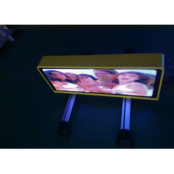 Digital GPS / WIFI Taxi Top Advertising / 5mm bus led display boards