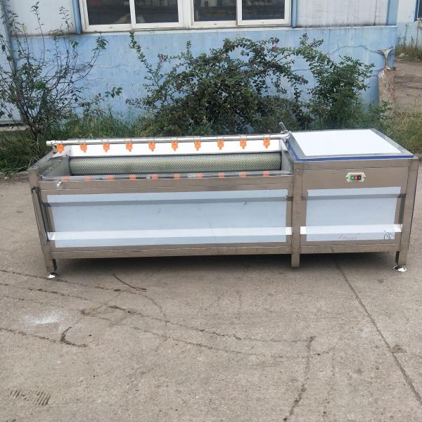 Equipamento de limpeza de 380 V Máquinas de aço inoxidável para limpeza de frutas