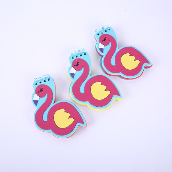 Креативный дизайн мультфильма ПВХ покрытие свободный листовой блокнот для портативного записи