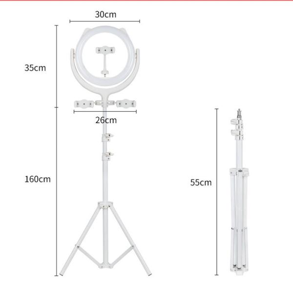 Stand Annular Tube 12W 5500K Ring Supplementary Lamp