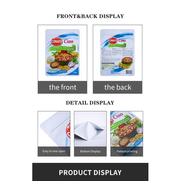 Высокотемпературная упаковка парирует печатание Microwaveable мешка изготовленное на заказ полное