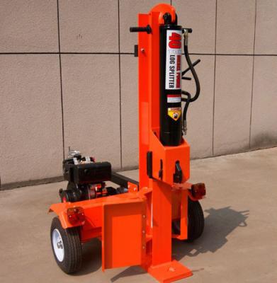 Horizontal and vertical 42 ton hydraulic wood log splitter, gasoline log wood splitter, firewood log splitter