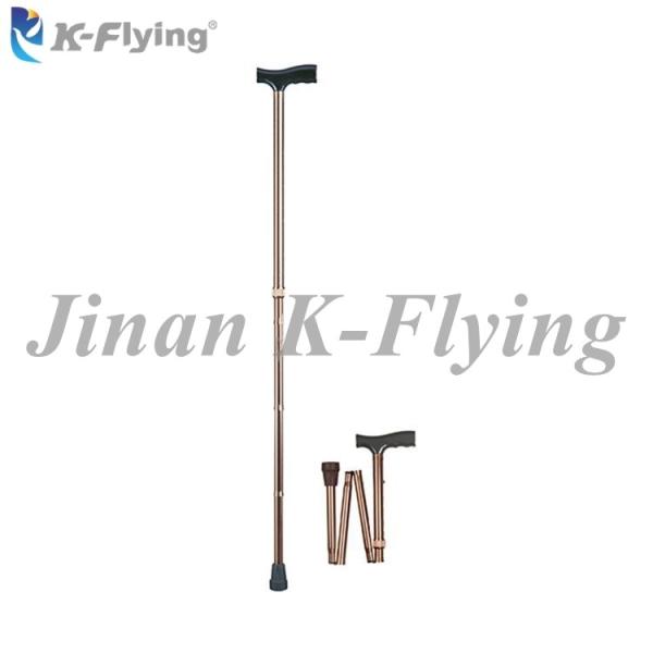 Foldable Medical Rehabilitation Equipment Walking Stick For Old Person Disabled