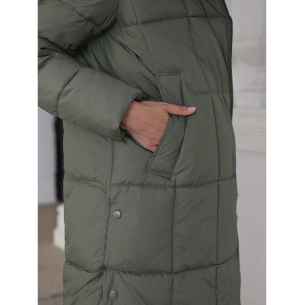 115 cm de longitud Mujeres Largas chaqueta Colores oscuros Invierno Calor Grafeno línea de auto calefacción Resistente al clima Anclado Baja de las rodillas Largo