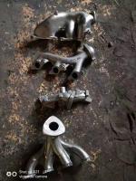 Certificado do ISO do material do aço carbono das peças da carcaça de investimento de Kingrail