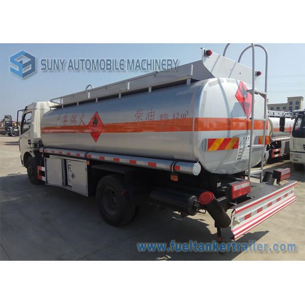 Oil Tanker Truck / Liquid Nitrogen Tanker Truck With Air Braking System