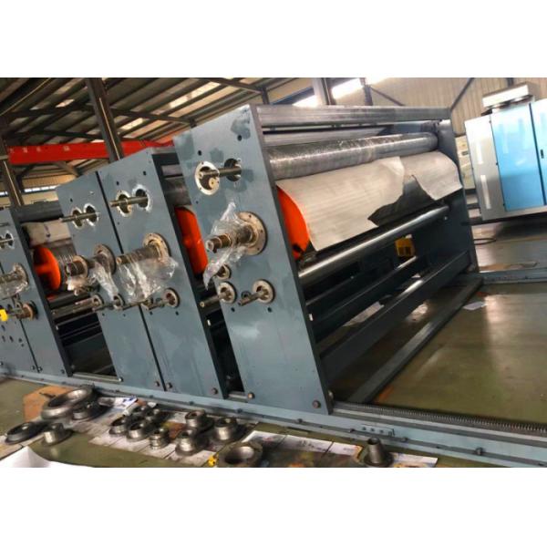 High Speed Flexo Printer Slotter Die Cutter PLC Control CE Approved