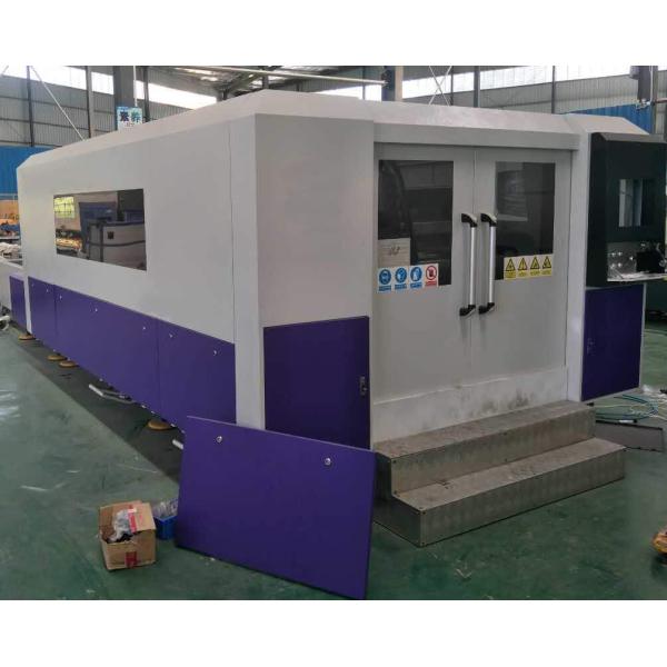 Metal Sheet / Tubes Laser Cutting Equipment Dual Motor High End CNC System