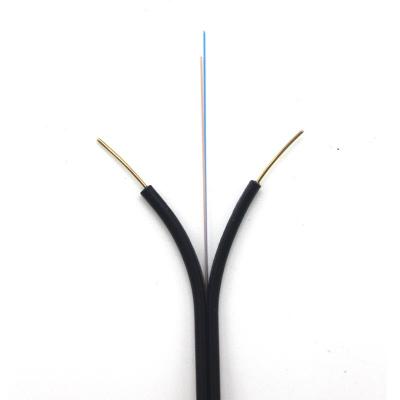 O baixo cabo pendente liso 4 do fumo FRP FTTH retira o núcleo de G657A1 Singlemode G652D