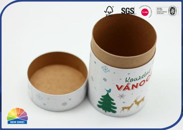 Customized 4C Printed Paper Packaging Tube For Gift