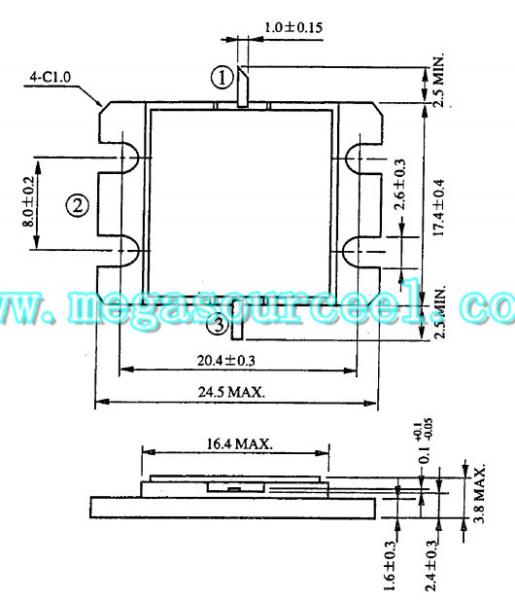 TPM1919-40 MICROWAVE POWER GAAS FET FUJITSU RF Power Transistors RF MODULE