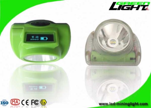 Tempo de iluminação longo subterrâneo do brilho 14-16hours da lâmpada de mineiros 13000lux de carvão da segurança