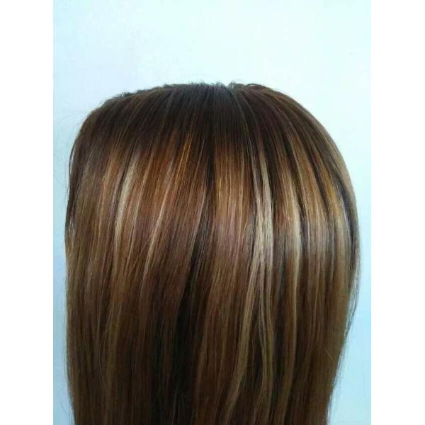 Factory Wholesale Unprocessed Euiopean Hair Jewish Wigs ,Blonde Color Kosher Wigs