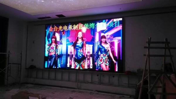 SMD P6 Indoor LED Displays Full Color , LED Video Display Panels Wide View Angle