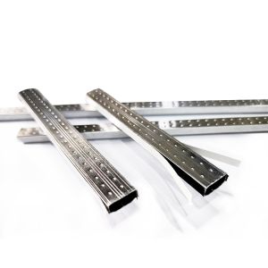 Modern Office Building Labour Saving Double Glazing Spacer Bar Butyl Tape Sticked Enhancing Energy Efficiency of Windows