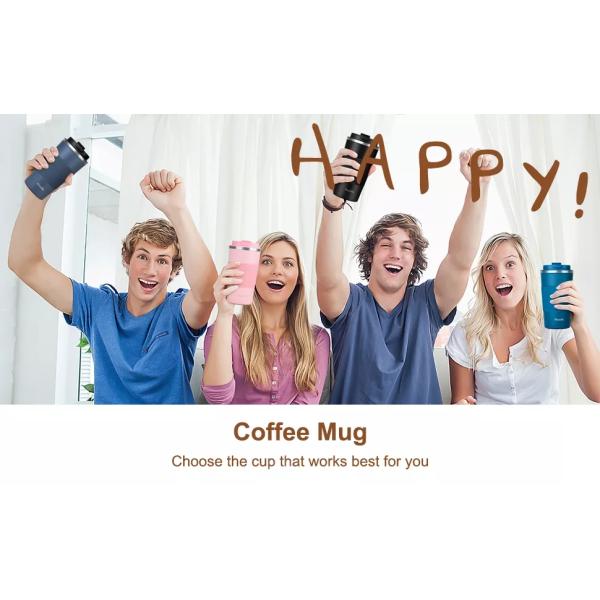 Metal Custom Vacuum Insulated Tumbler Car Cup Double Wall Stainless Steel Travel Coffee Mug