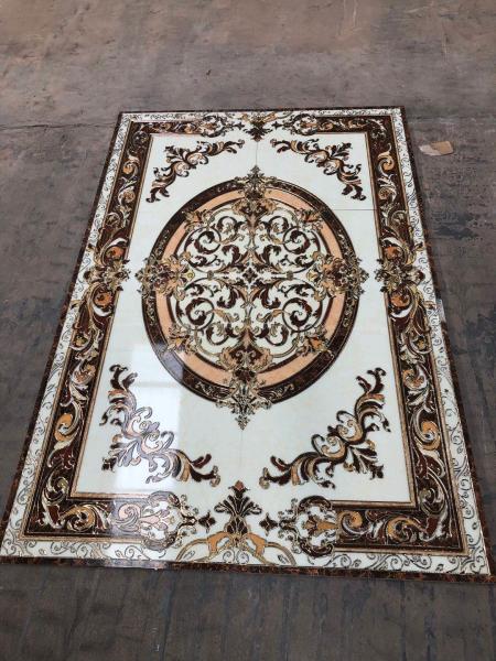 600x600mm White Carrara Crystal Polished Porcelain Tile