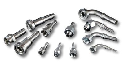 OEM Reusable Galvanized Adapter For Metric Quick Coupling Hydraulic Hose Fitting