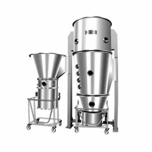 FL salt fluid bed herb granules fluidized granulator