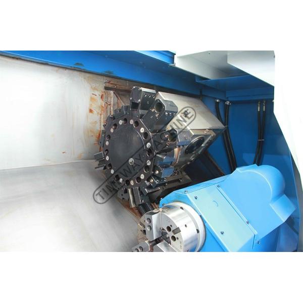 AK-25DS Double Spindle CNC Lathe Machine The Perfect Choice for Heavy Duty Machining