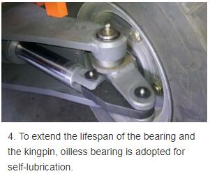 JAC 10 Ton Diesel Forklift , Large Capacity Counterbalance Forklifts , Heavy Equipment Forklift , Red Or Orange Color