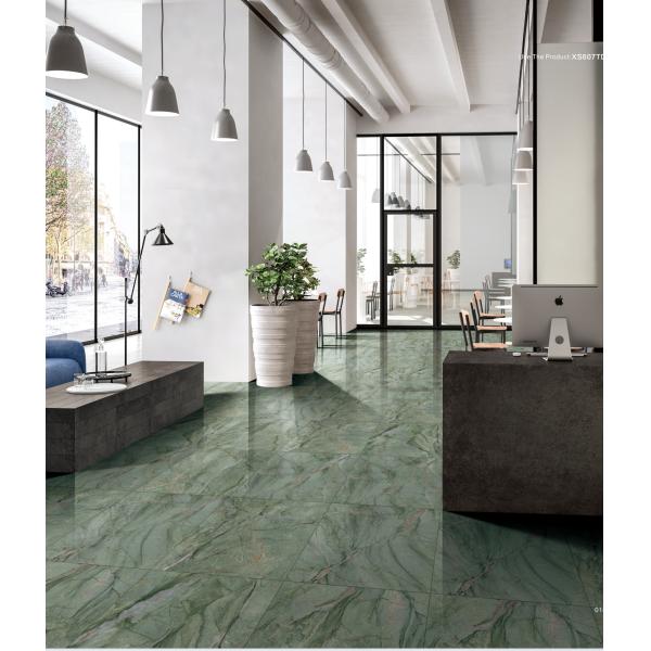 Hotel Dining Area Flooring Made Elegant With Polished Finish Indoor Porcelain Tiles