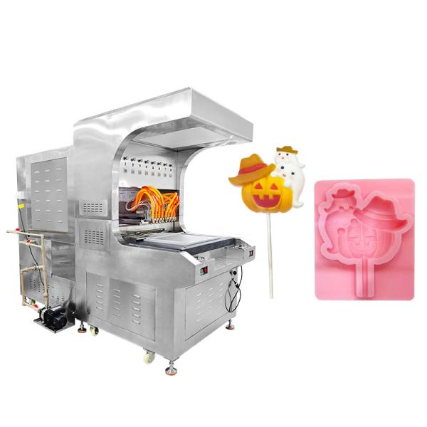 Automatic Stainless Steel 8 Colors Chocolate Pattern Coating Machine Cake Decorating Machine