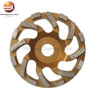 4,5 polegada Diamond Grinding Cup Wheels dourado da polegada 5