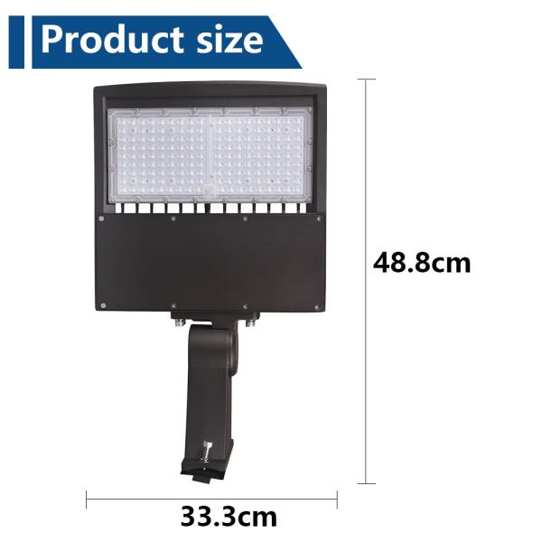 Anti lumière directe de boîte de chaussure du bâti LED de la poussière 5000K 100W 125LM/W
