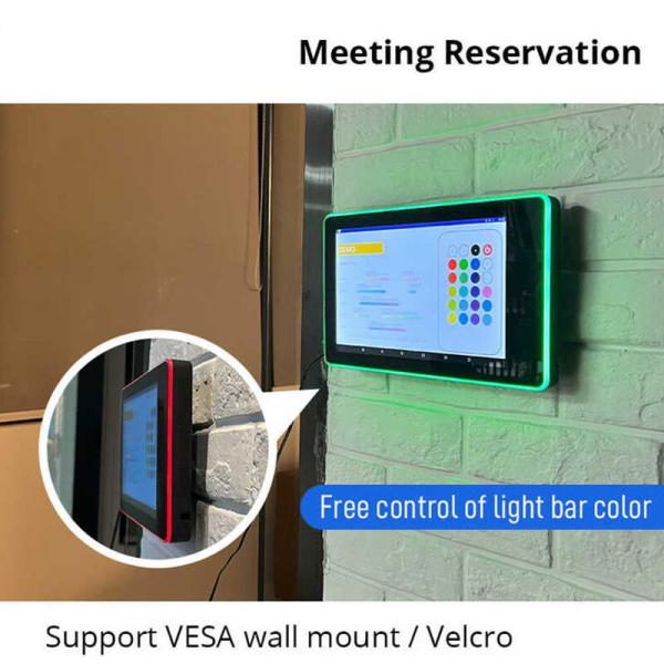 13.3 Inch RK3399 CPU Conference Room Schedule Display with POE NFC for Meeting Room Management