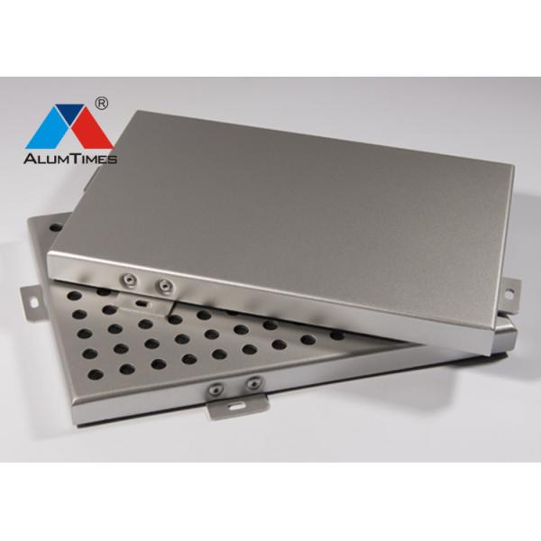 Decorative Engraved Aluminium Perforated Panel For Office Hotel Exterior Wall