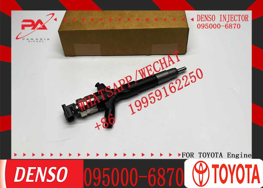 для Toyota Driver Injector 0950006870 Сборка топливного инжектора 095000 6870 095000-6870 для Toyota 1KD-FTV
