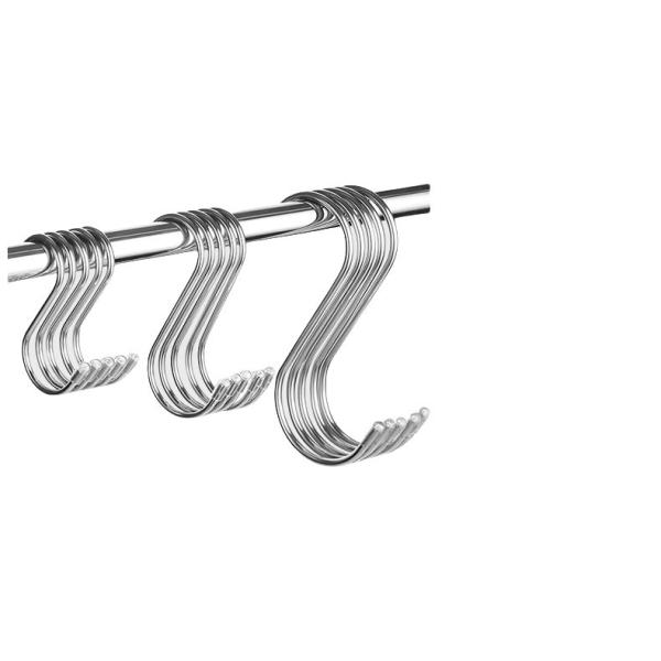 Stainless Steel Metal Hanging Heavy Duty Adhesive Wall Coat Hooks for Clothes M2.5 M3 M4 M5 M6 M8 M10 M12 M14 M16 M20