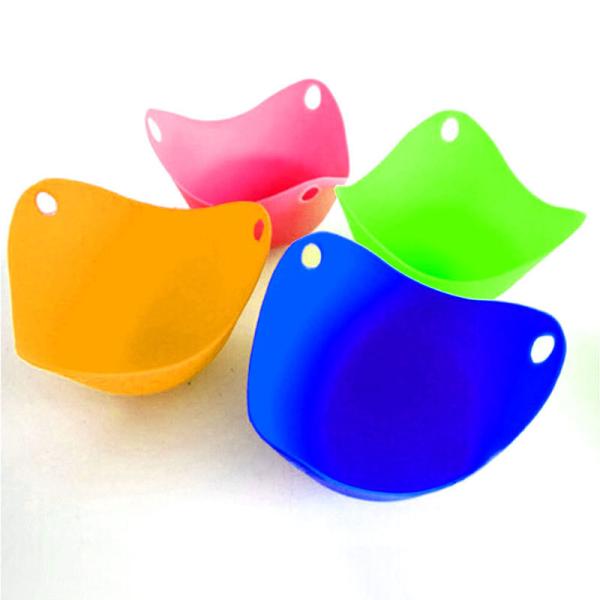 factory price 018 egg poacher as seen on tv 2018 holder Silicone Boiled Egg Cooker
