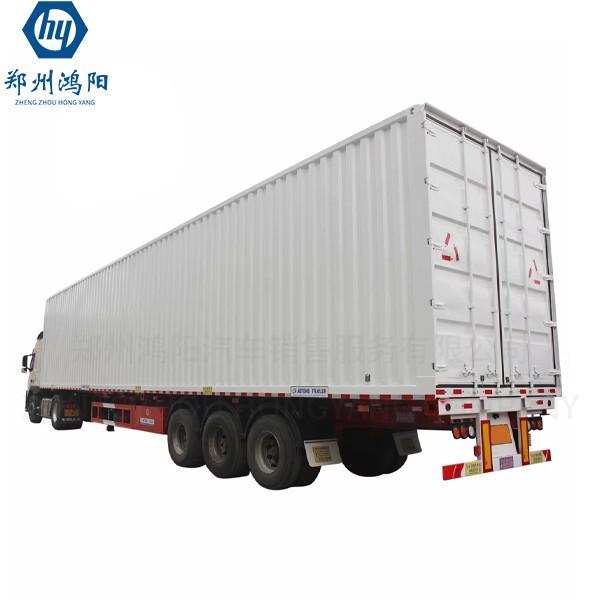 Vendas directas de fábrica 3 eixos 40 FT caixa, Reefer Van Seco Semi-reboque Van Truck Reboque