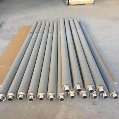 High Temperature Sintered Titanium Filter Cartridge 0.22-10 Micron Medical Food Water