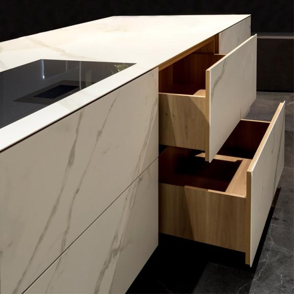 Royal Style Membrane PVC Kitchen Cabinets PVC Board Cabinet