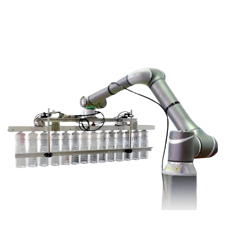 Techman Cobot Automatic Palletizing Robotic Arm 35 Kg Payload Food Beverage Chemical Carton Palletizer Wood Packaging