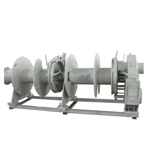 28mm 32mm Rope Pull 500KN Mooring Warping Drum Marine Anchor Winch