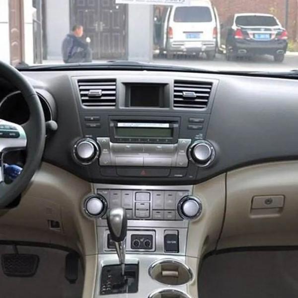 12.1 Inch Tesla Style Android Car Screen Player For Toyota HIghlander 2011-2015